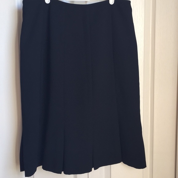 Kasper Black Suit Skirt Size 10 - Picture 1 of 5